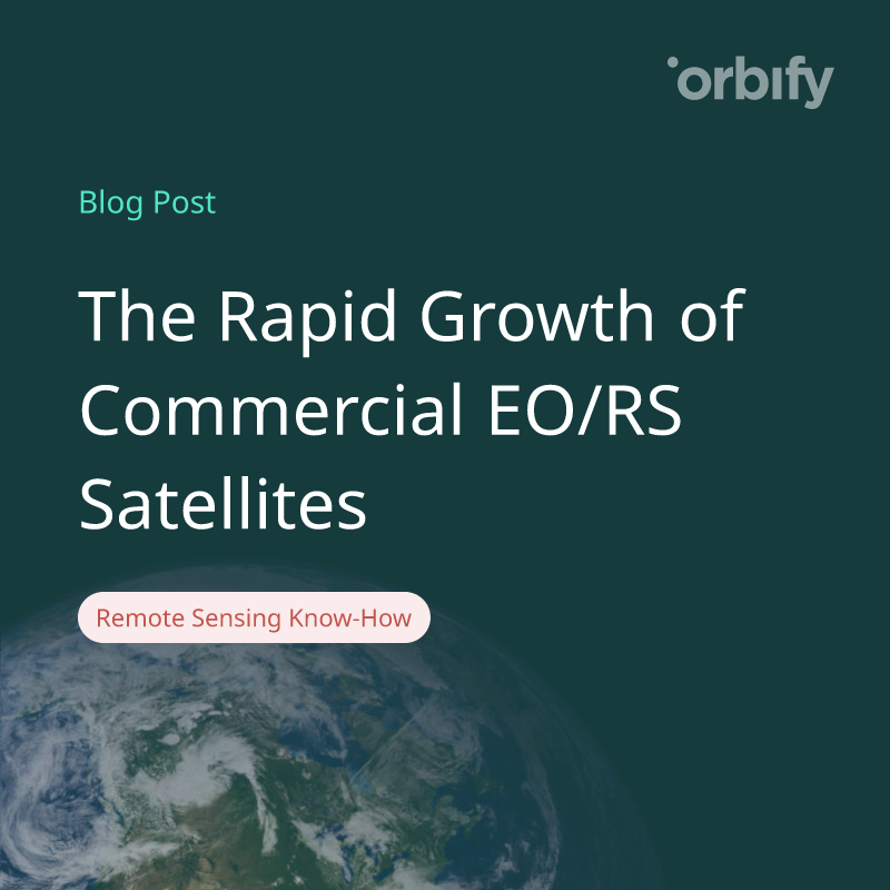 The Rapid Growth of Commercial EO/RS Satellites