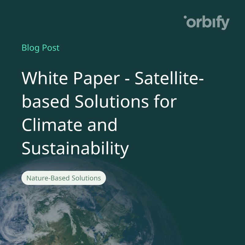 White Paper - Satellite-based Solutions for Climate and Sustainability